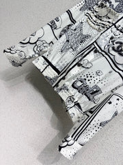 Heavy-duty beaded shirt + trousers