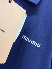 Collared Short-Sleeve Polo Shirt