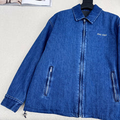 Collared Denim Jacket