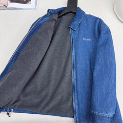 Collared Denim Jacket