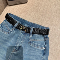 Rhinestone Jeans (with belt)