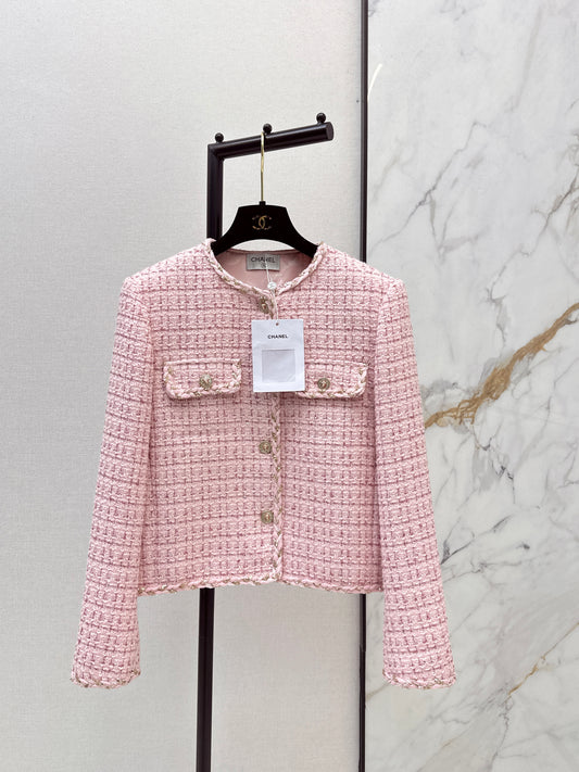 Youthful Pink Woven Jacket