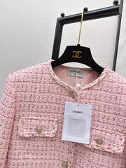 Youthful Pink Woven Jacket