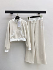 Casual Stand Collar Set