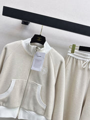 Casual Stand Collar Set