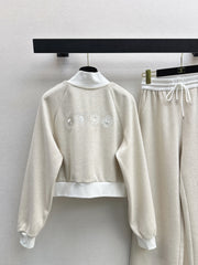 Casual Stand Collar Set