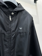 Hooded Windproof Jacket Dress