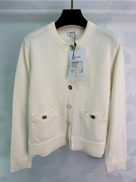 Cashmere Knit Cardigan