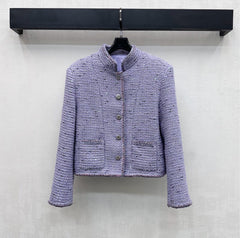 Stand-up collar dress coat