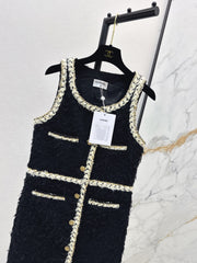 Woven Vest Dress