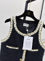 Woven Vest Dress