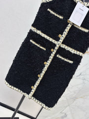 Woven Vest Dress