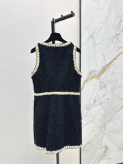Woven Vest Dress