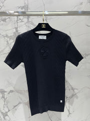 Stretch Fit Diamond Pattern short sleeves