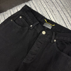 Straight-leg jeans