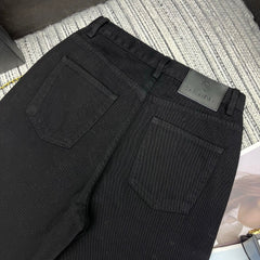 Straight-leg jeans