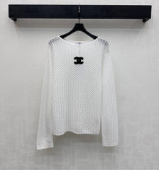 Wavy Knit Top
