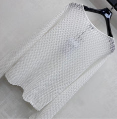 Wavy Knit Top