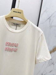 Beaded T-shirt