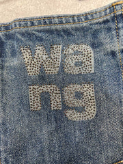 Retro High-Waisted Denim Shorts