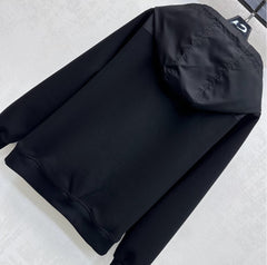 Patchwork Hooded Sweatshirt