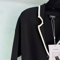 Black Knit Cardigan