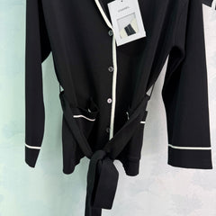 Black Knit Cardigan