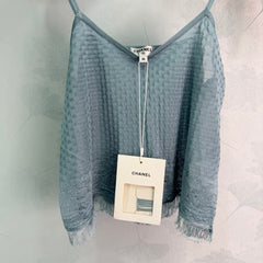 Blue camisole top
