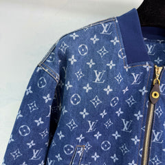 Denim Baseball Jacket