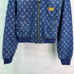 Denim Baseball Jacket