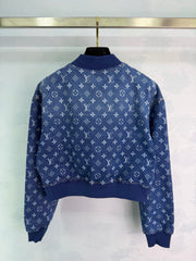 Denim Baseball Jacket