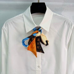 White Long-Sleeve Shirt