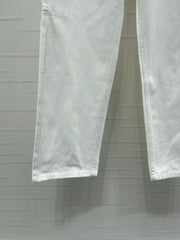 Vintage-style high-waisted jeans