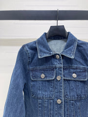 Collared Denim Shirt Jacket