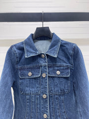 Collared Denim Shirt Jacket