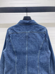 Collared Denim Shirt Jacket