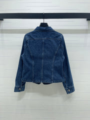 Collared Denim Shirt Jacket