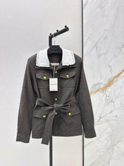 Patchwork four-pocket decorative jacket