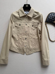 Beige Short Jacket