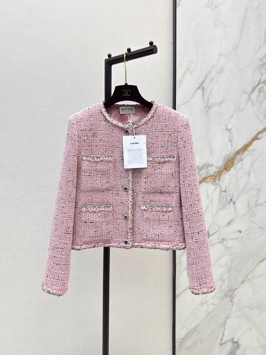 Youthful Pink Woven Jacket