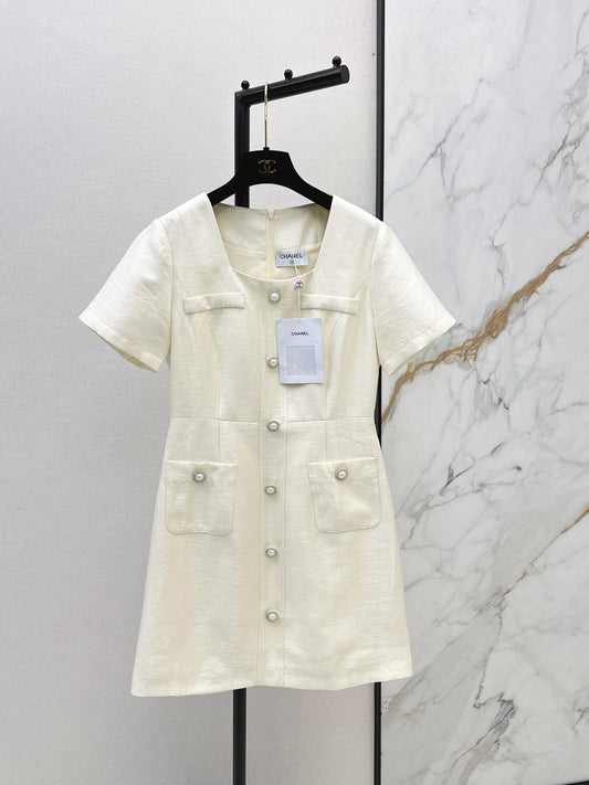 Workwear-style shirt dress