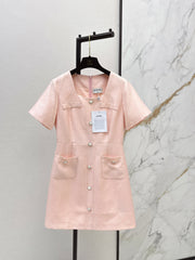 Workwear-style shirt dress