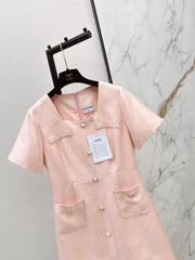Workwear-style shirt dress