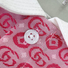 Peter Pan collar short-sleeved dress