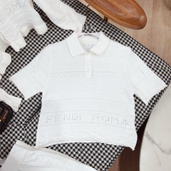 White openwork set