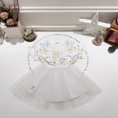 T-shirt + princess tutu skirt