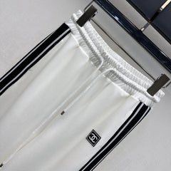 Stand-up collar, color-blocked, slim-fit suit