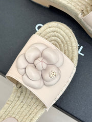 New Spring/Summer Hemp Rope Platform Slippers