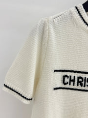 Five-pointed star logo crew neck sweater