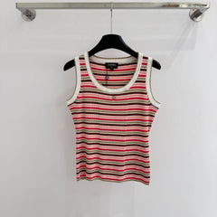 Slim-fit short-sleeved vest